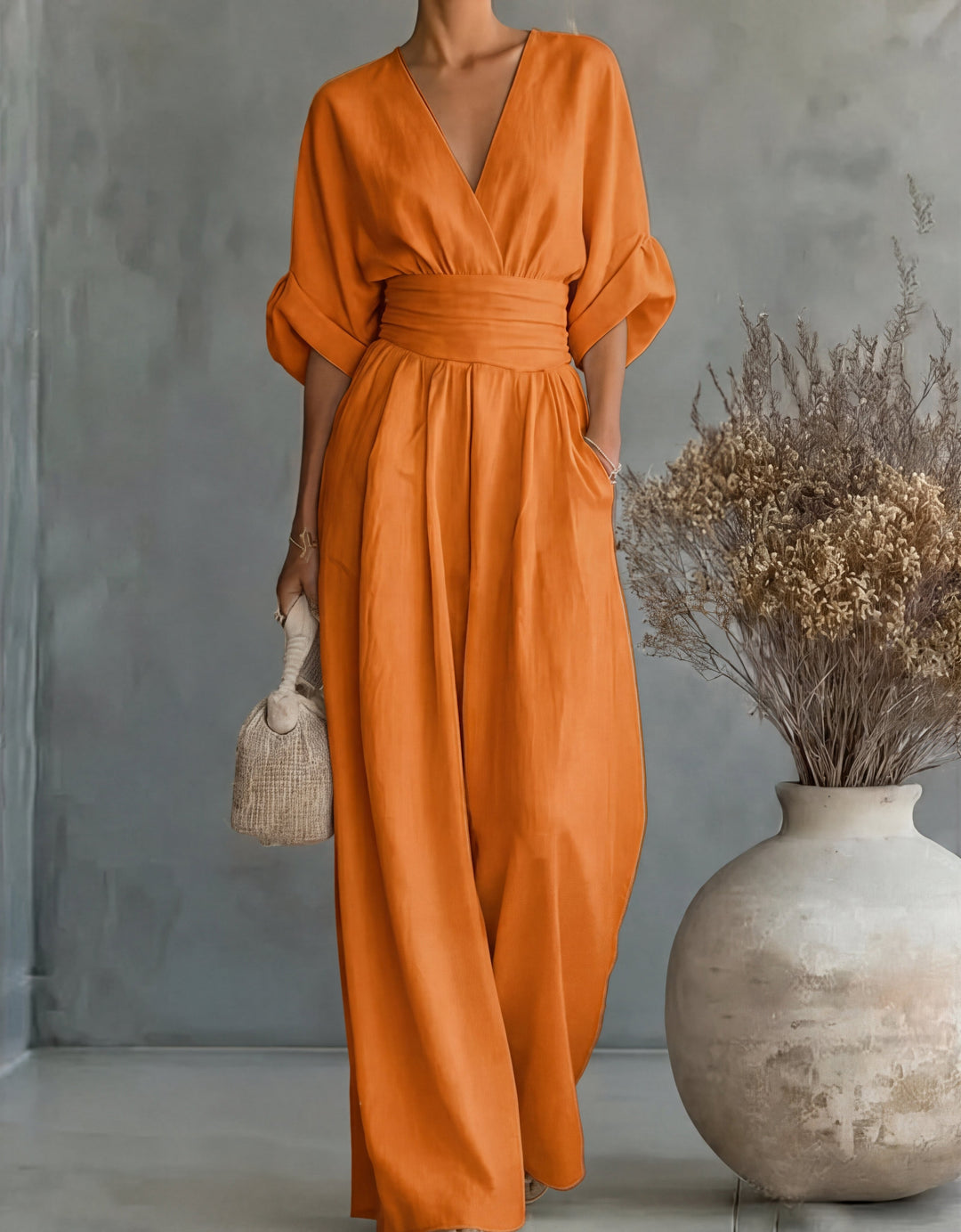 Elise – Elegant Fluid Jumpsuit