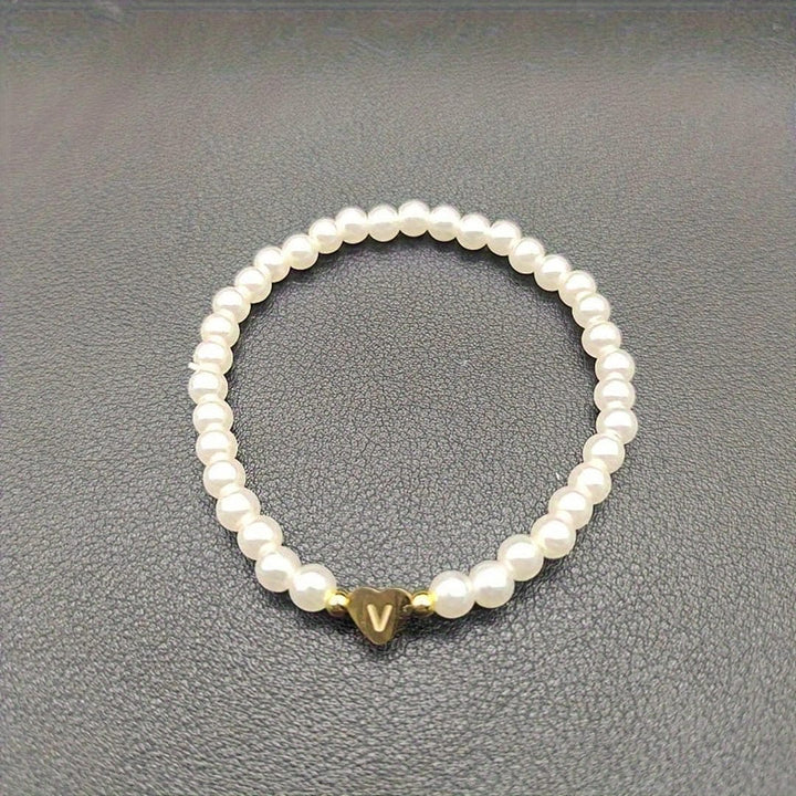 Pulsera de Perlas A-Z