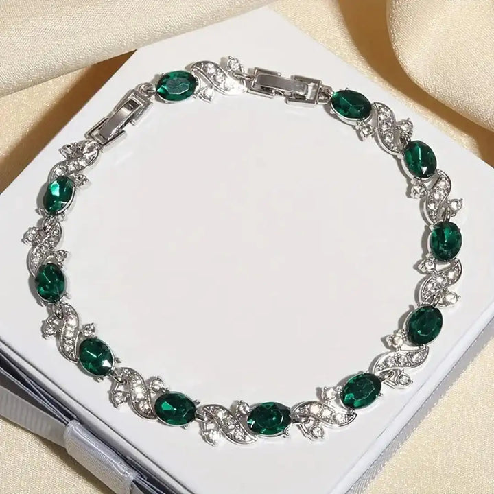 Pulsera Esmeralda Giada Bellini