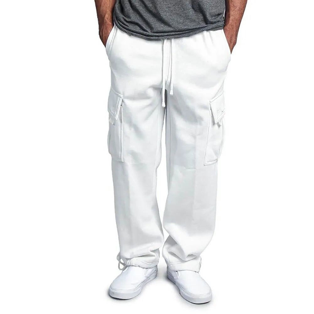 Pantalones de deporte cargo de polar - Confort Óptimo para hombre