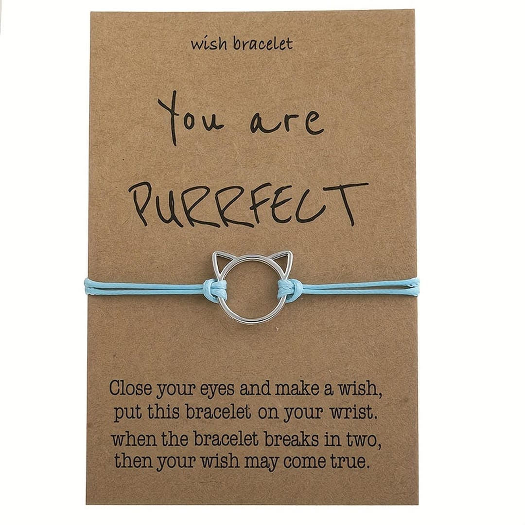 Pulsera de Regalo de Plata Purrrfect
