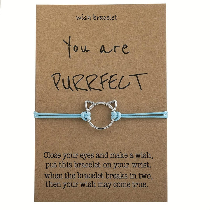 Pulsera de Regalo de Plata Purrrfect