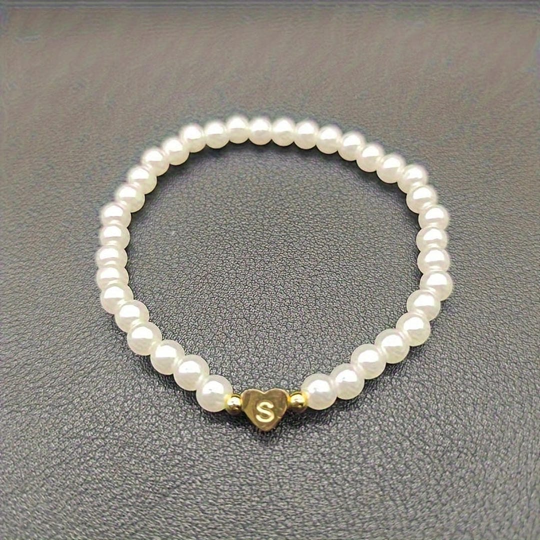 Pulsera de Perlas A-Z
