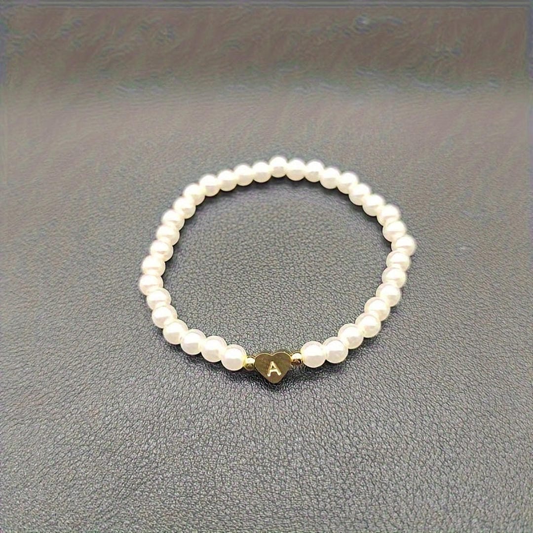 Pulsera de Perlas A-Z