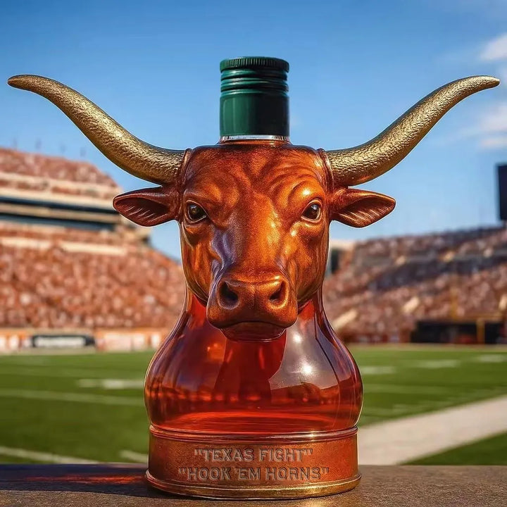 Botella de Whisky - Fútbol de Texas Longhorns