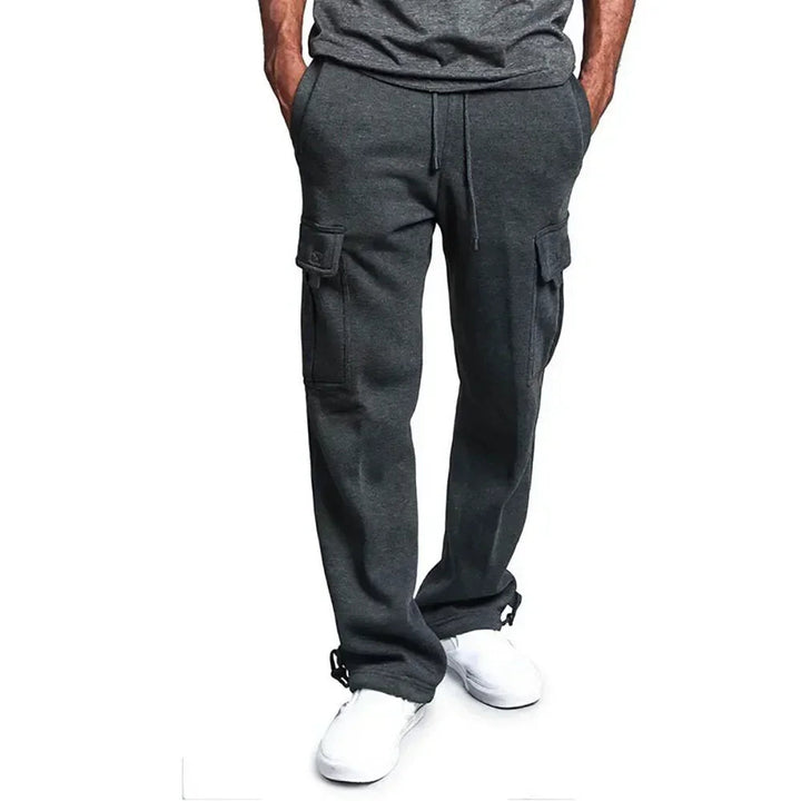Pantalones de deporte cargo de polar - Confort Óptimo para hombre