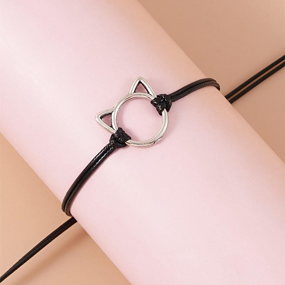 Pulsera de Regalo de Plata Purrrfect