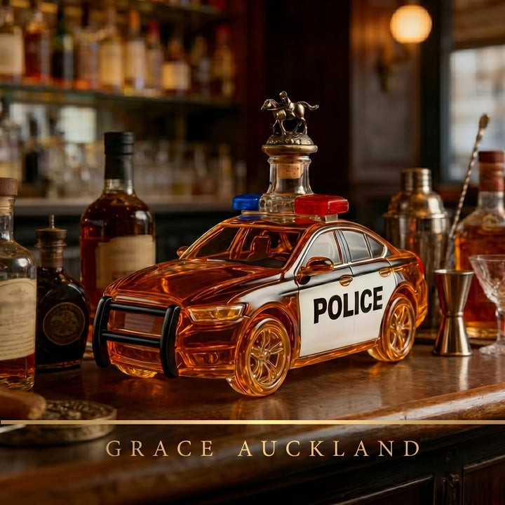 Botella de Whisky - Edición Policía