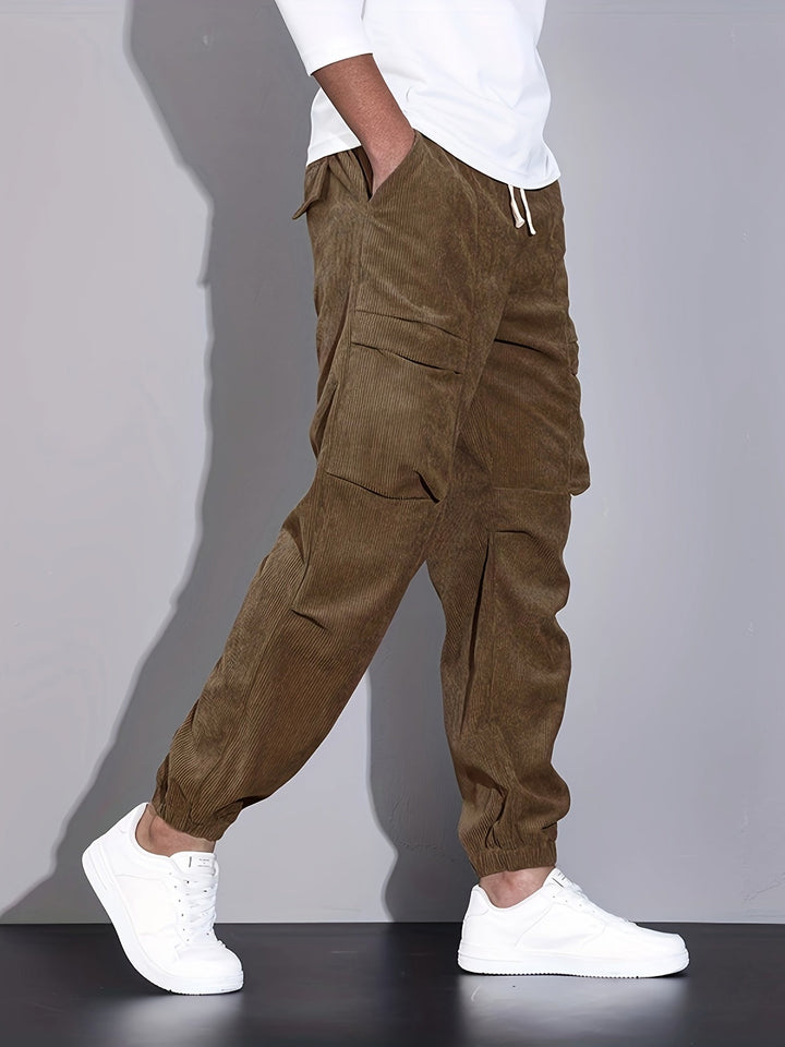 Rossi Roma | PANTALÓN CARGO EN CORDUROY