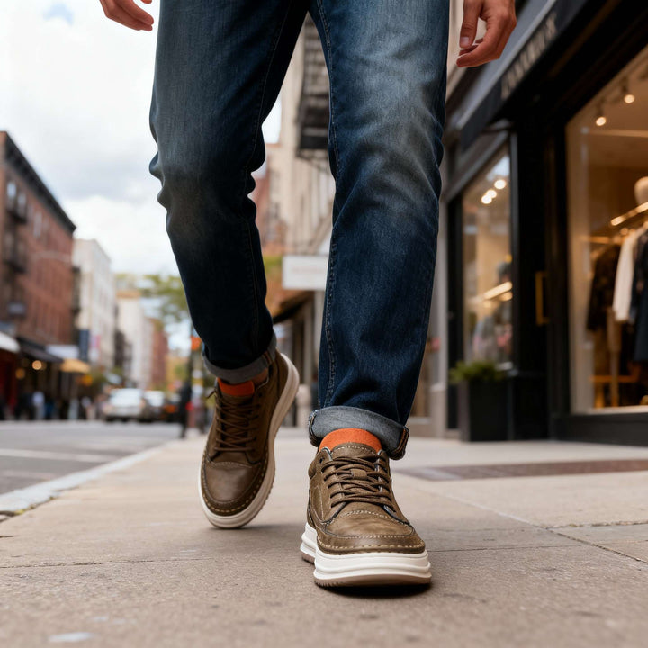 Zapatillas de Cuero Zane
