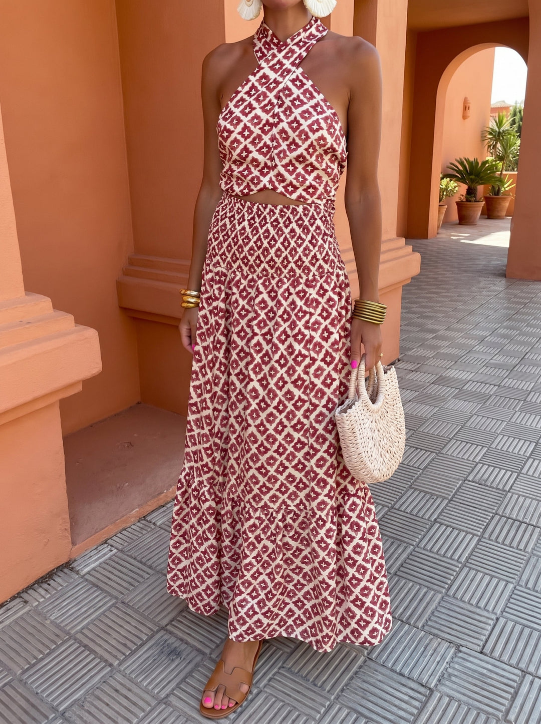 Elsa | Conjunto Elegante con Diseño de Hombro Descubierto