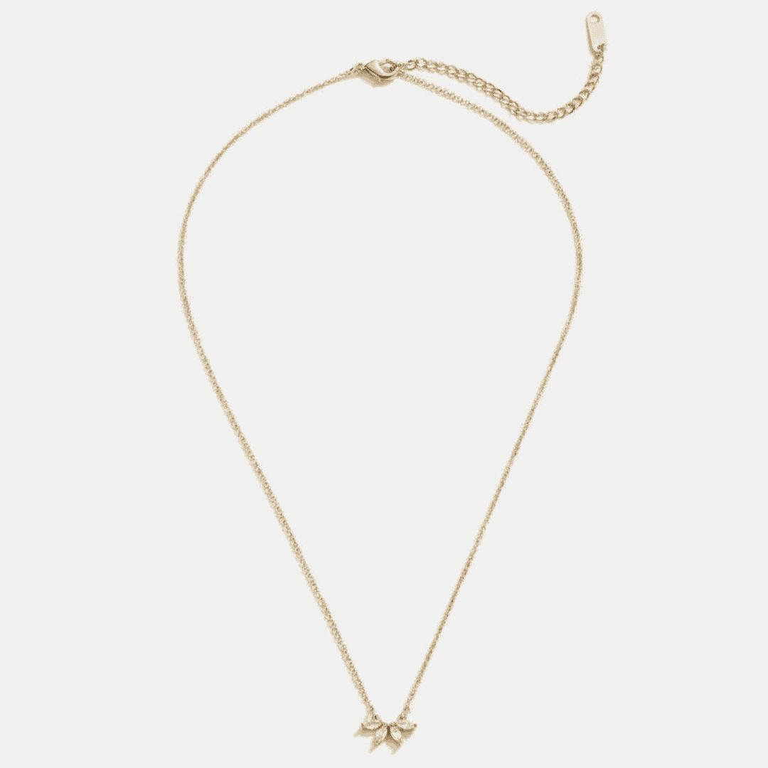 Collar de Hoja de Cristal Espumoso Omelia