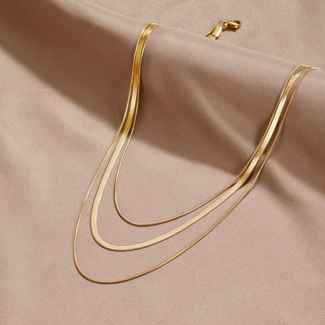 Multilayer Gold Necklace