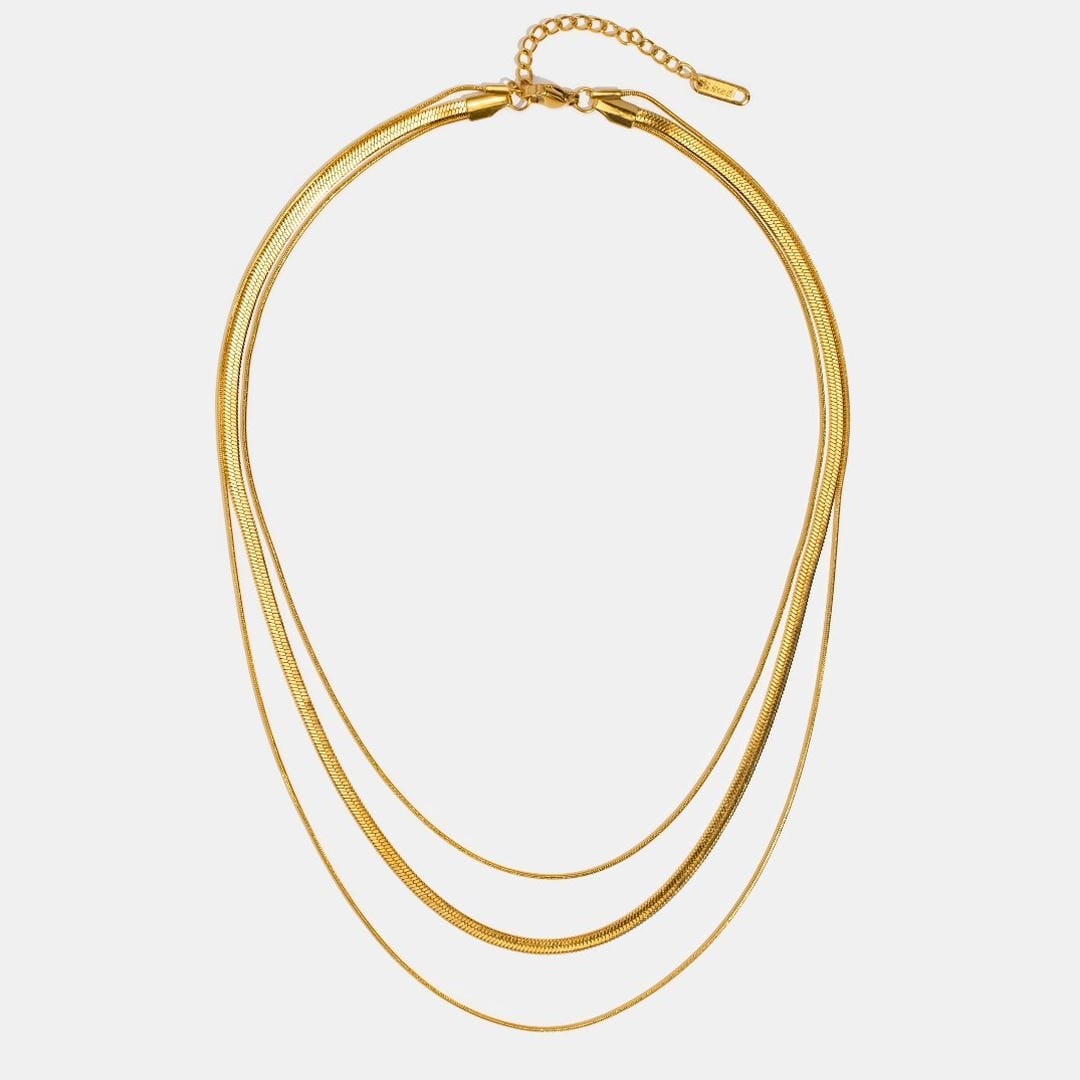 Multilayer Gold Necklace
