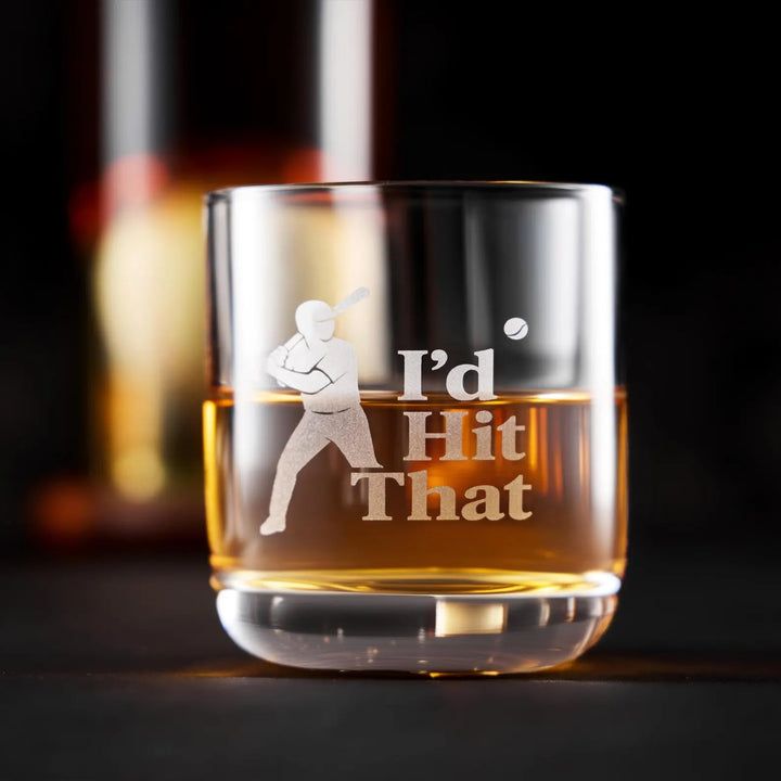 Botella de Whisky - Edición Set de Béisbol con Vasos
