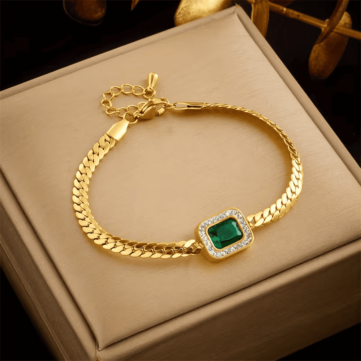 Pulsera de Encanto con Marco Verdoso