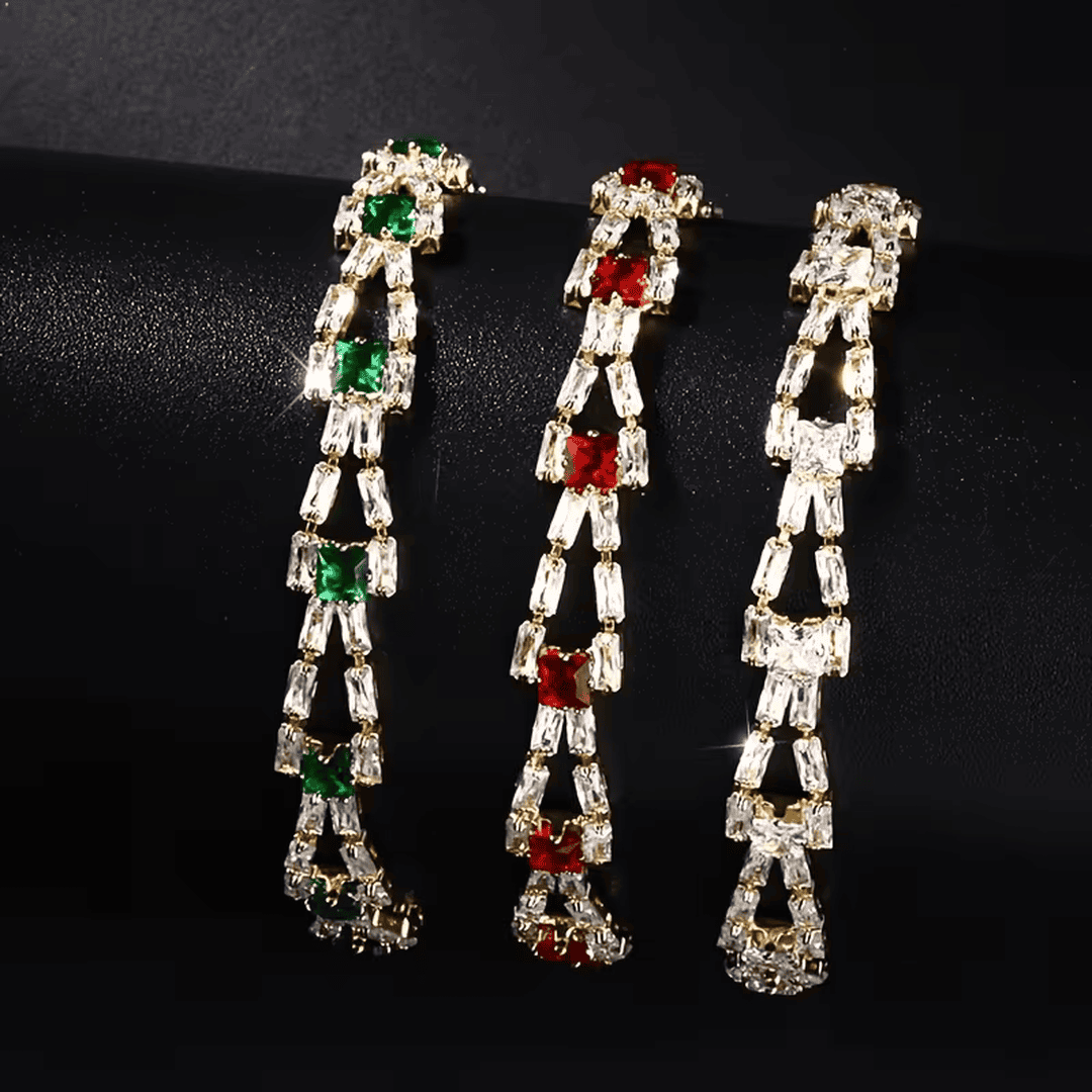 Brazalete Baguette Royale Esmeralda