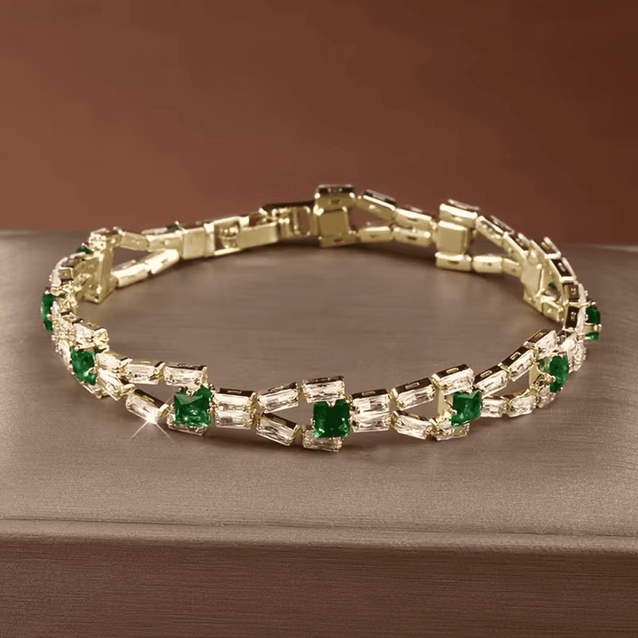 Brazalete Baguette Royale Esmeralda
