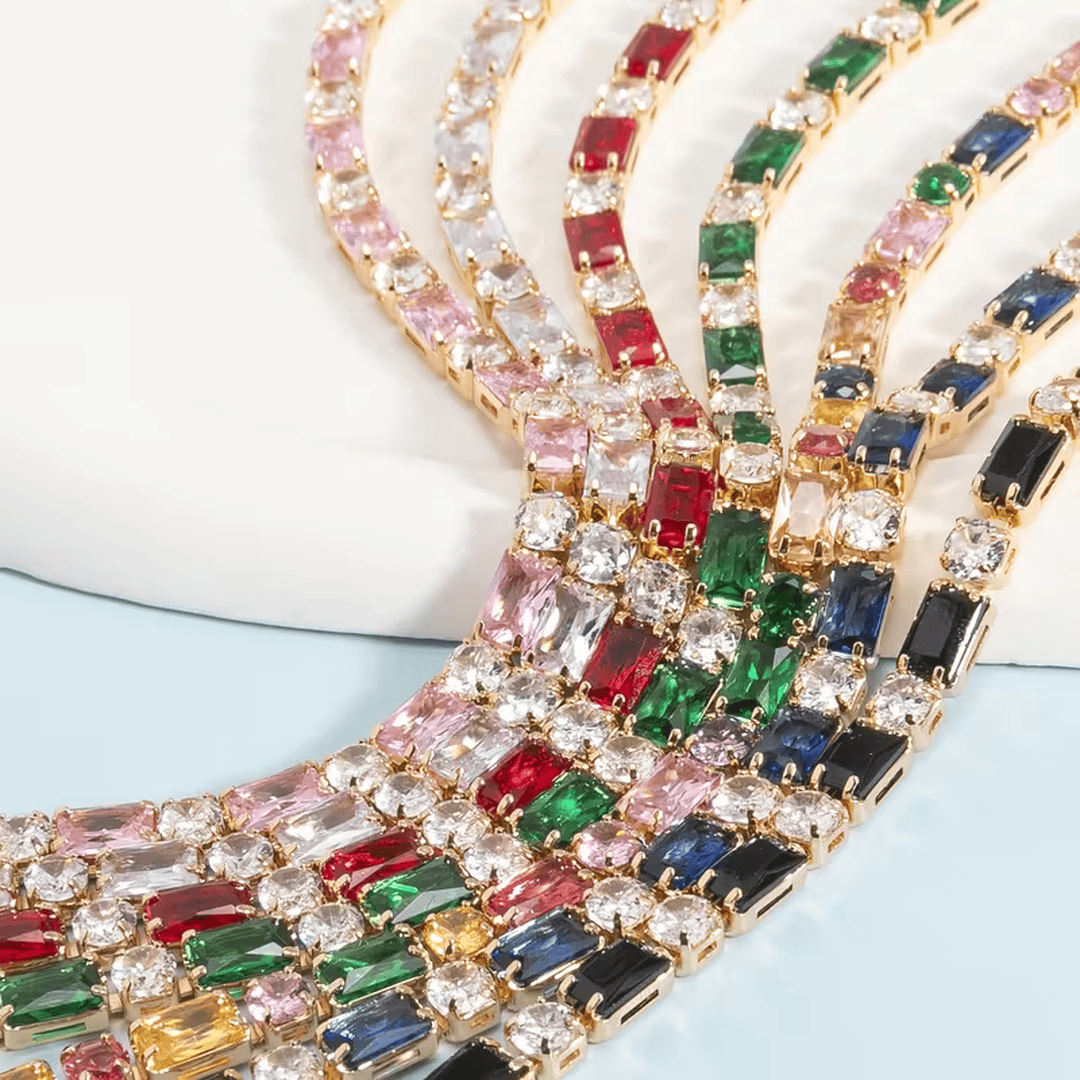 Pulsera de Radiancia de Cristal Esmeralda