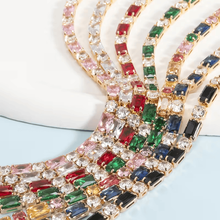 Pulsera de Radiancia de Cristal Esmeralda