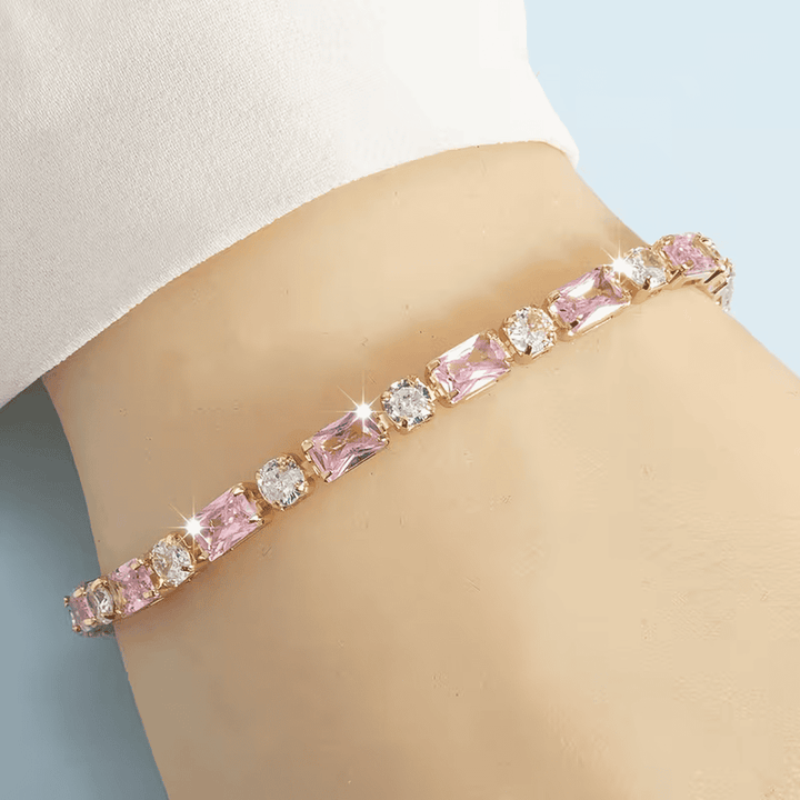 Pulsera de Radiancia de Cristal Esmeralda
