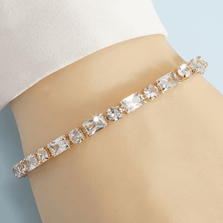Pulsera de Radiancia de Cristal Esmeralda