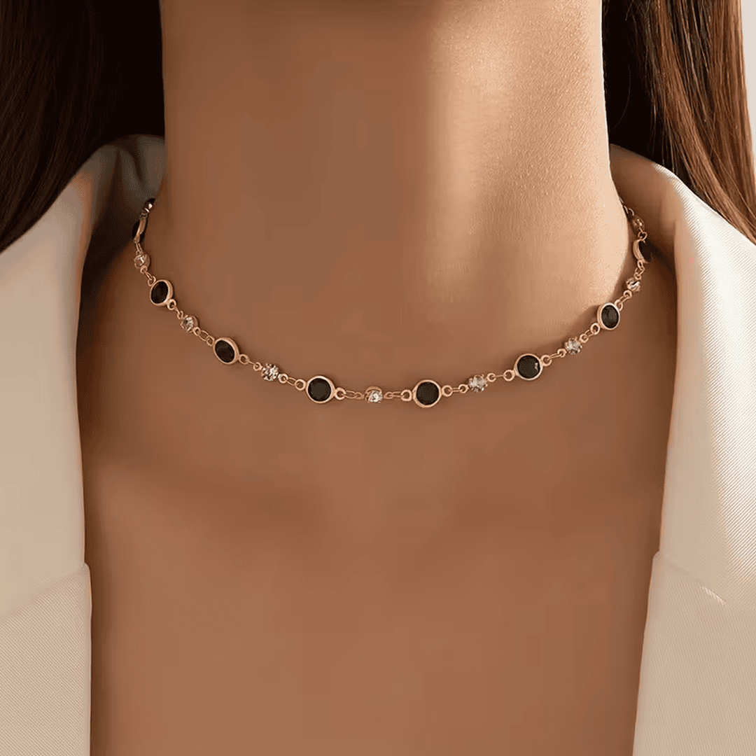 Collar de Estación Esmeralda Verdante