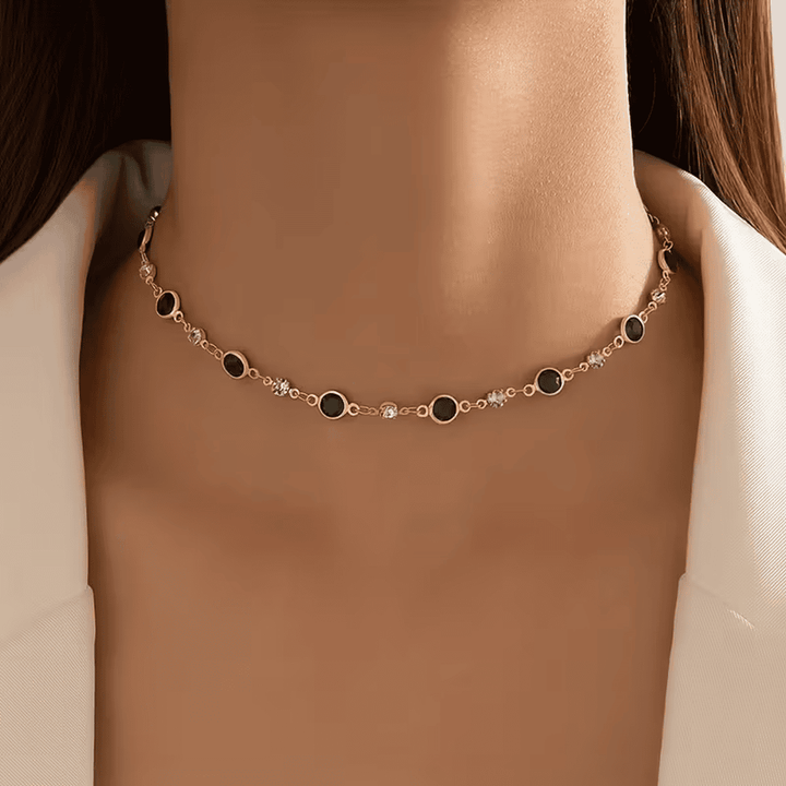 Collar de Estación Esmeralda Verdante