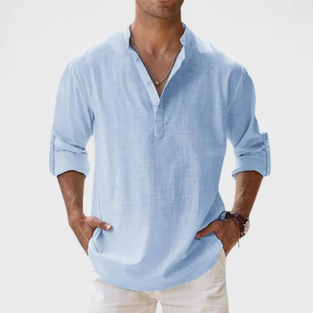Marco | Modern cut shirt with natural elegance