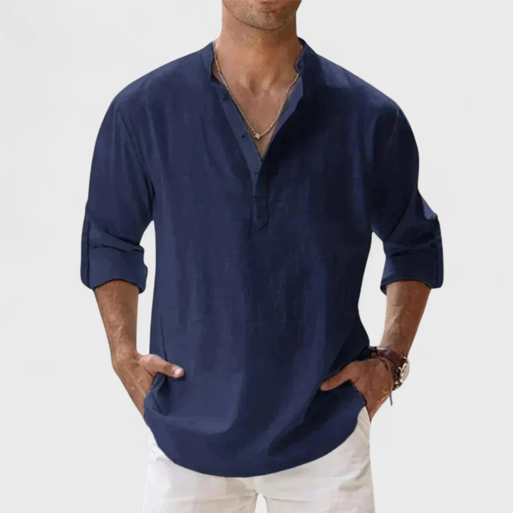 Marco | Modern cut shirt with natural elegance