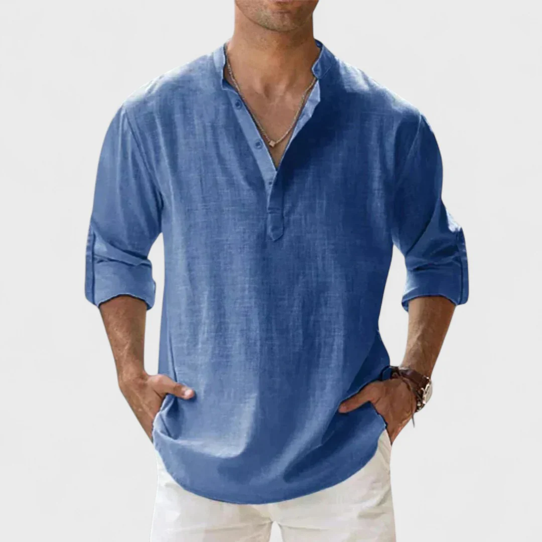 Marco | Modern cut shirt with natural elegance