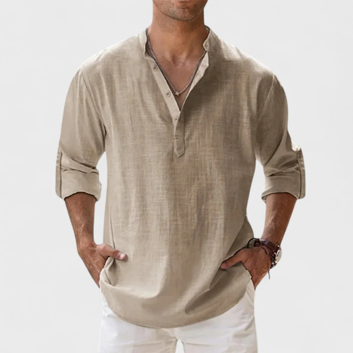Marco | Modern cut shirt with natural elegance