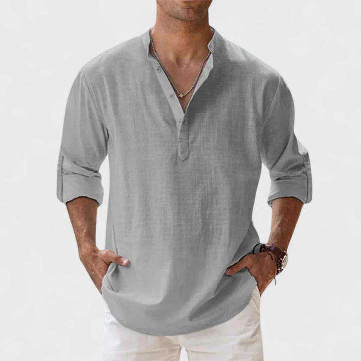 Marco | Modern cut shirt with natural elegance