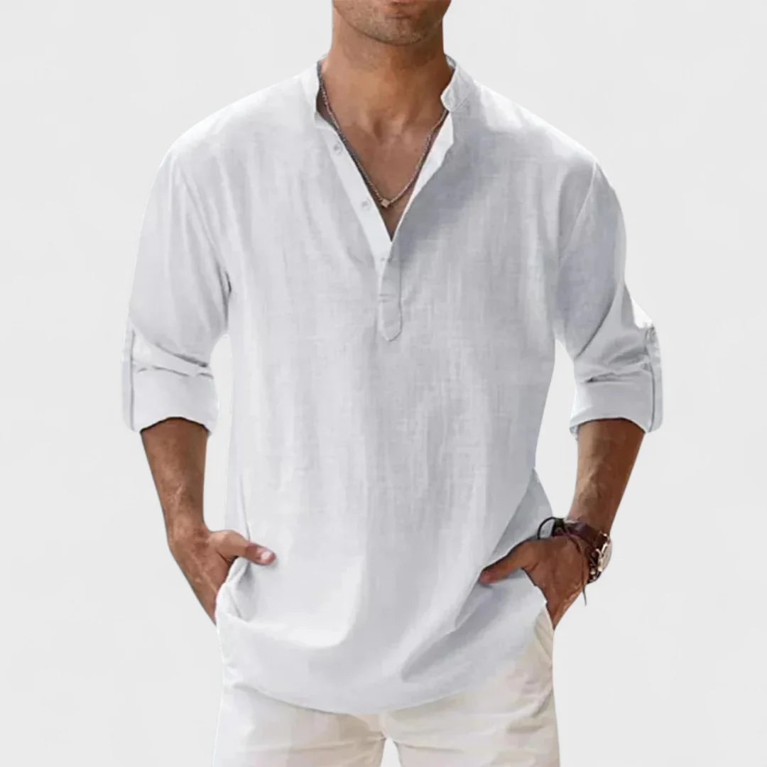 Marco | Modern cut shirt with natural elegance