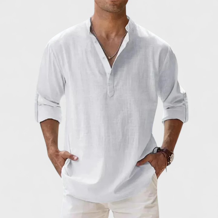 Marco | Modern cut shirt with natural elegance