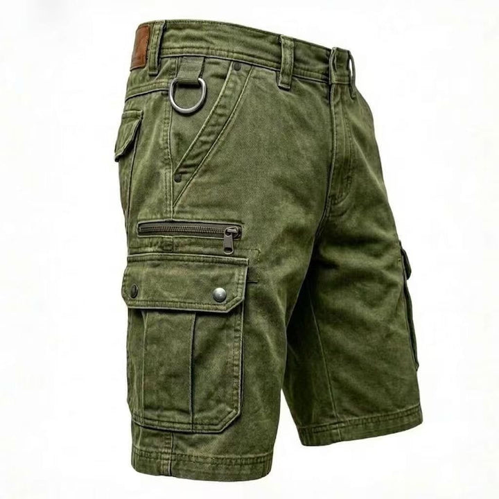 Beeckhoven™ | Pantalones Cortos Cargo de Denim Funcionales