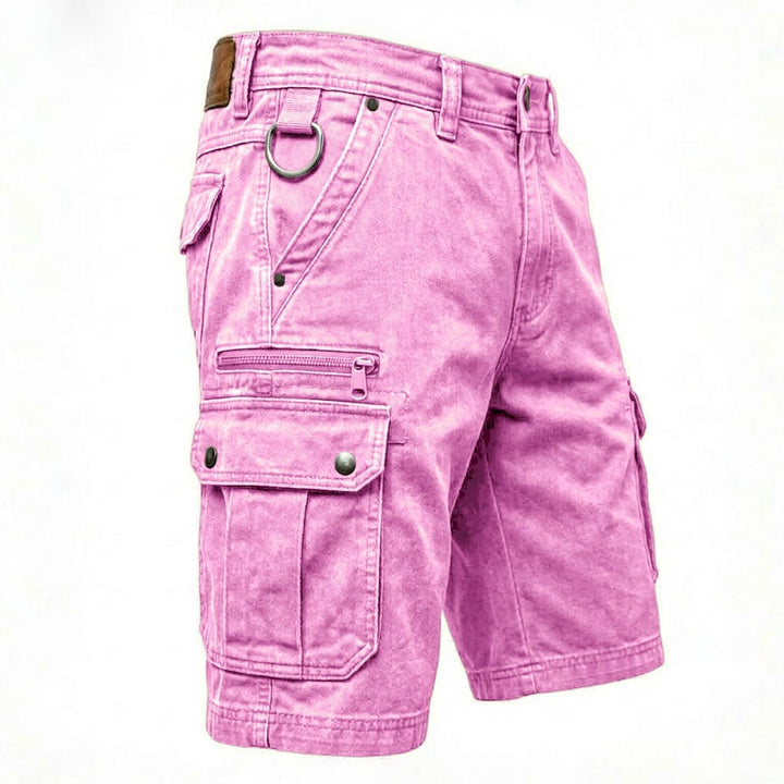 Beeckhoven™ | Pantalones Cortos Cargo de Denim Funcionales