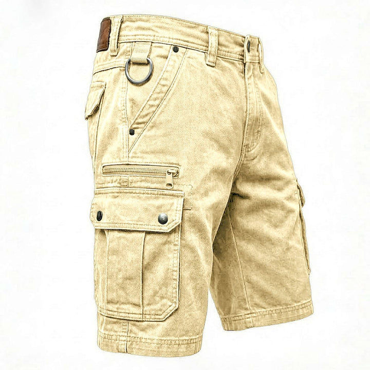 Beeckhoven™ | Pantalones Cortos Cargo de Denim Funcionales
