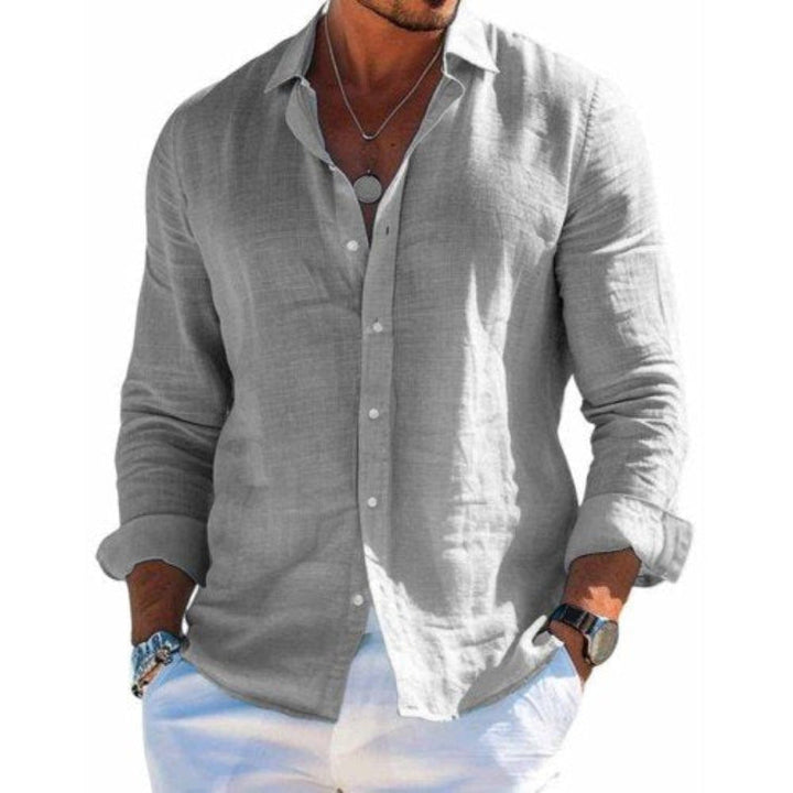 Cazel | Camisa elegante de tejido transpirable