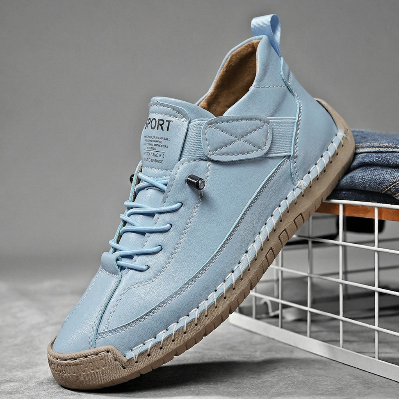 Calder Zapatilla de Cuero Hecha a Mano