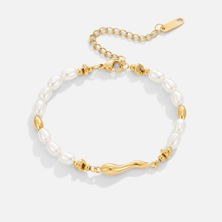 Pulsera de Perlas de Agua Dulce Puras