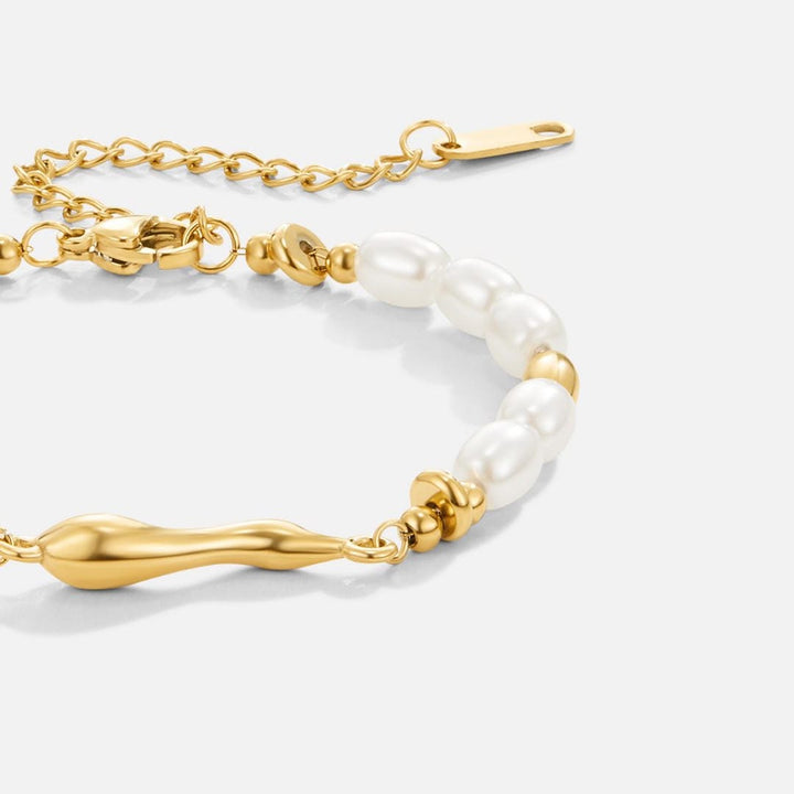 Pulsera de Perlas de Agua Dulce Puras