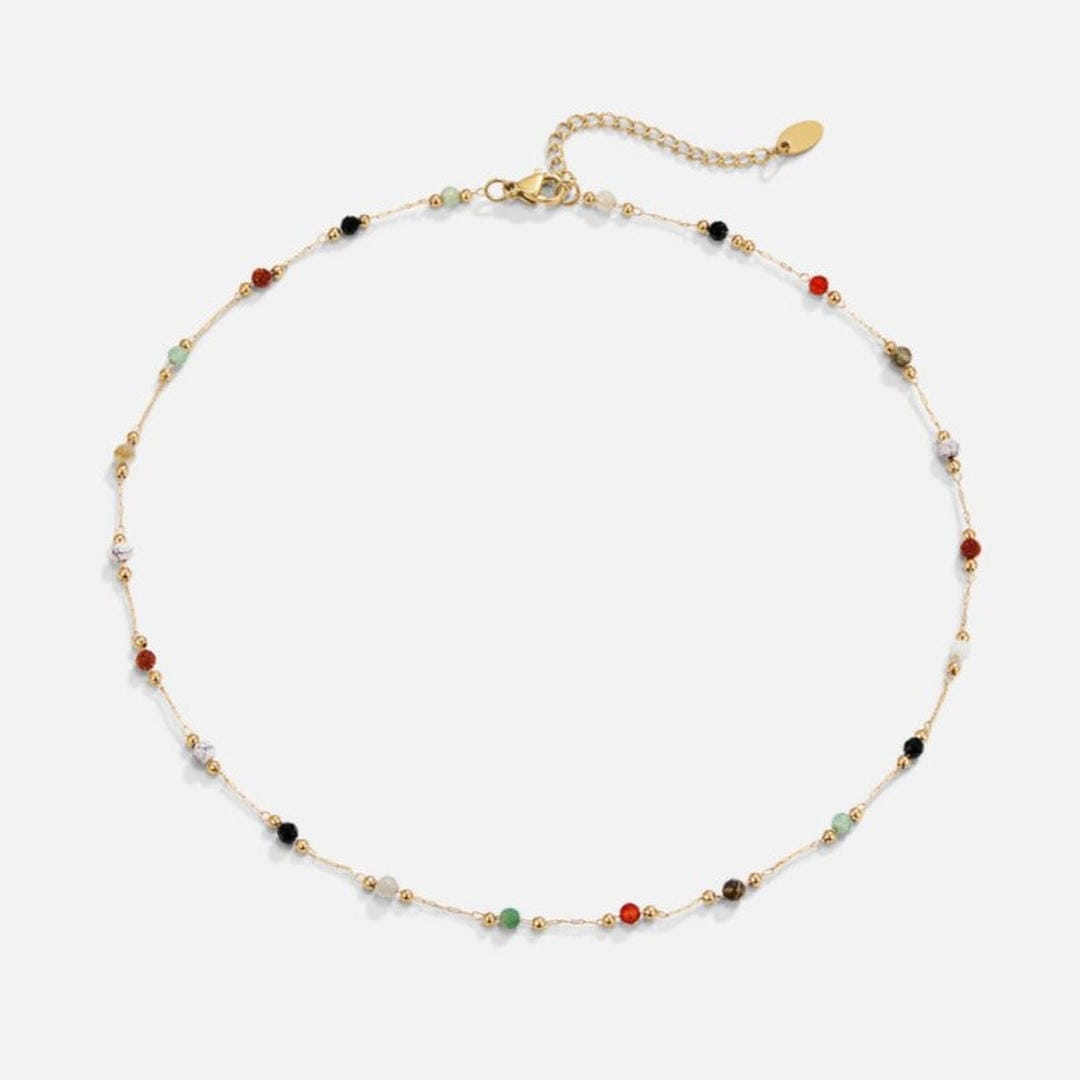 Collar de Piedras Preciosas Coloridas Aria