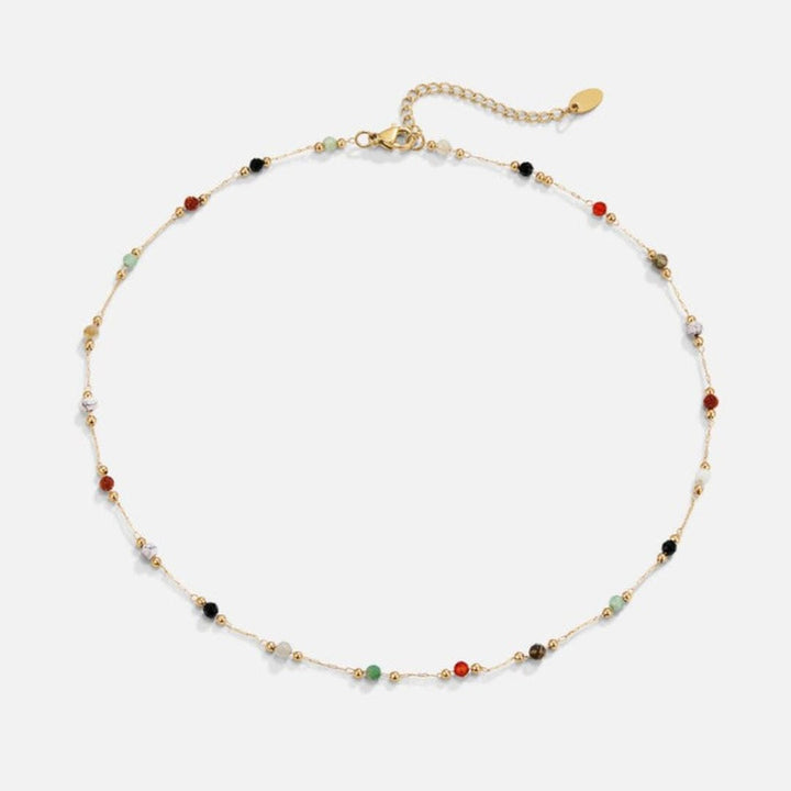 Collar de Piedras Preciosas Coloridas Aria