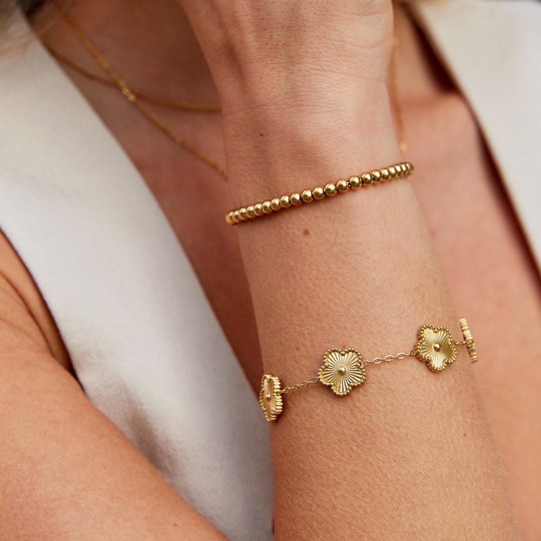 Pulsera de Oro con Perlas Grace
