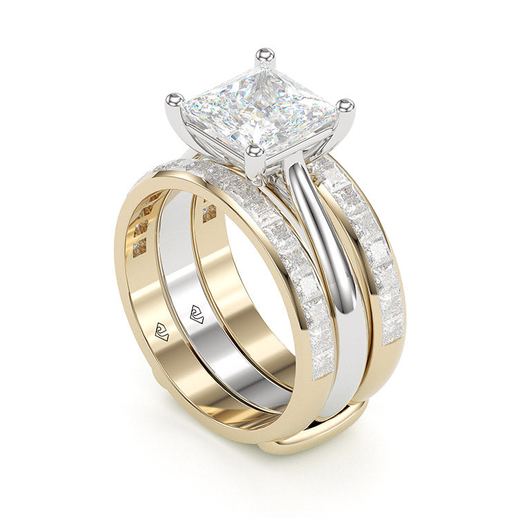 Anillo de aniversario de plata esterlina