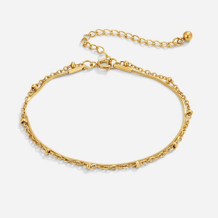 Pulsera de Capa de Oro Luxe
