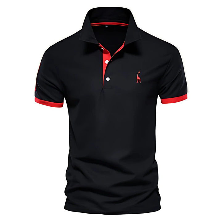 Lucas – Polo contrastado elegante