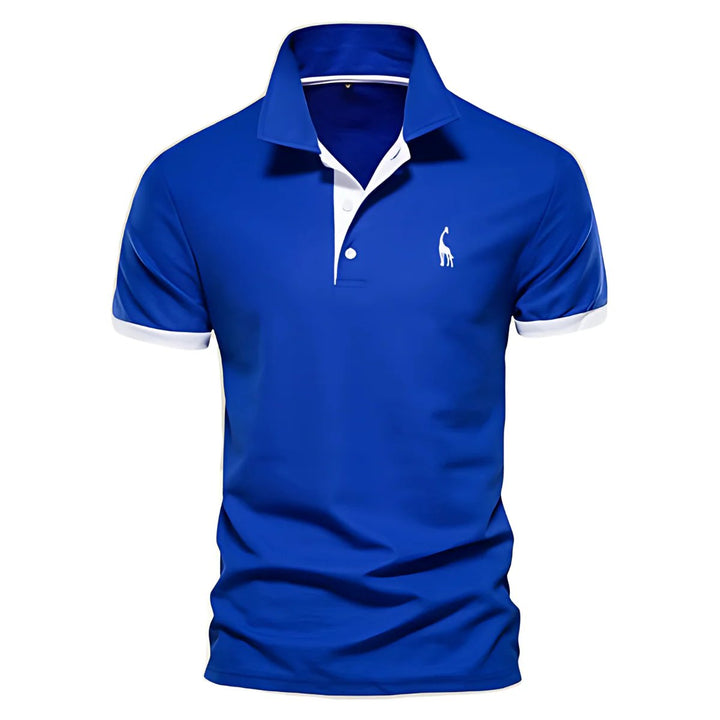 Lucas – Polo contrastado elegante