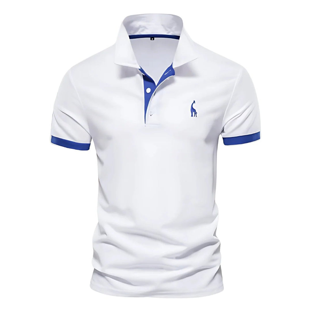 Lucas – Polo contrastado elegante